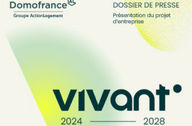 Communiqué de presse : Domofrance présente "vivant", son nouveau projet stratégique 2024-2028