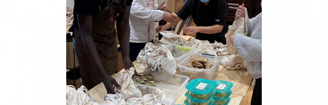 Un chantier participatif cuisine anti-gaspillage à Lormont !