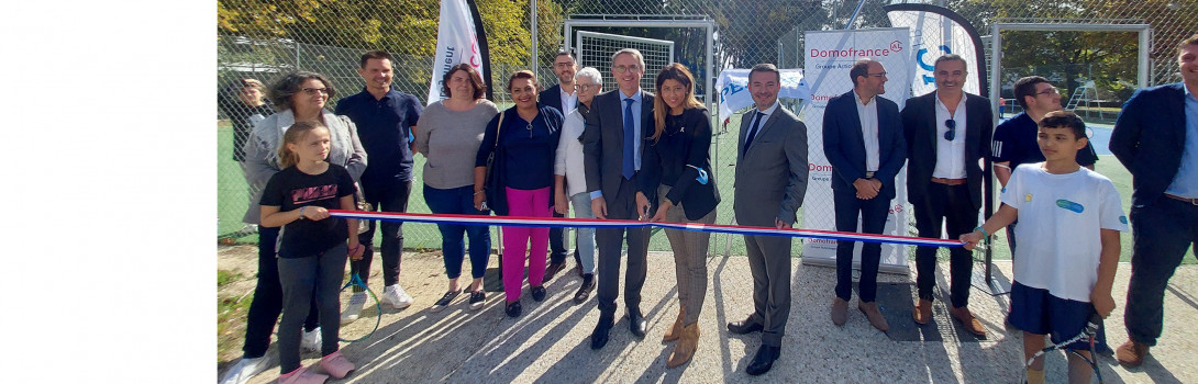 Inauguration de nouveaux équipements sportifs à Pessac Saige !